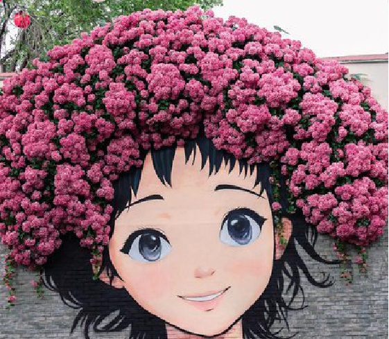  鹿邑墙体彩绘-网红墙打卡