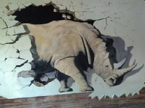  鹿邑在墙绘中，如何绘制3D效果？